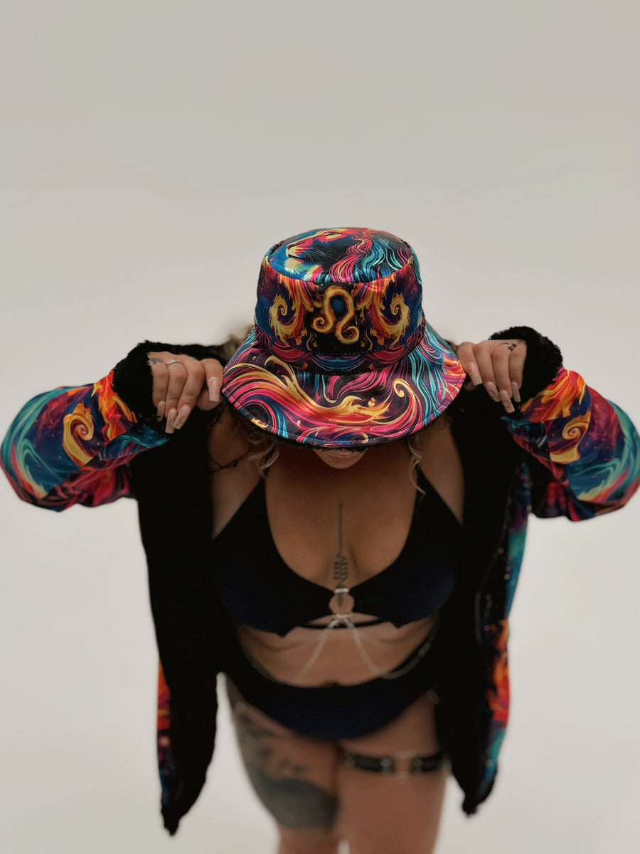 Zodiac Dreams ♌ Leo Bucket Hat