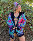 Zodiac Dreams ♒️ Aquarius Reversible Faux Fur Jacket