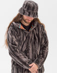 Forest Spirit Reversible Faux Fur Jacket