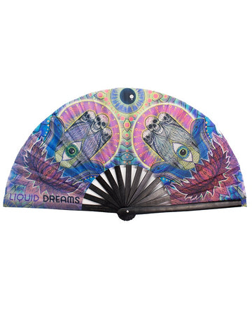 Hamsa Lotus Fan