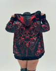 Solid Nightmares Reversible Faux Fur Jacket